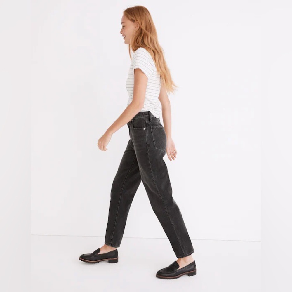 Madewell Baggy Tapered Jeans in Mackinnon Wash Size 25 - Picture 4 of 7